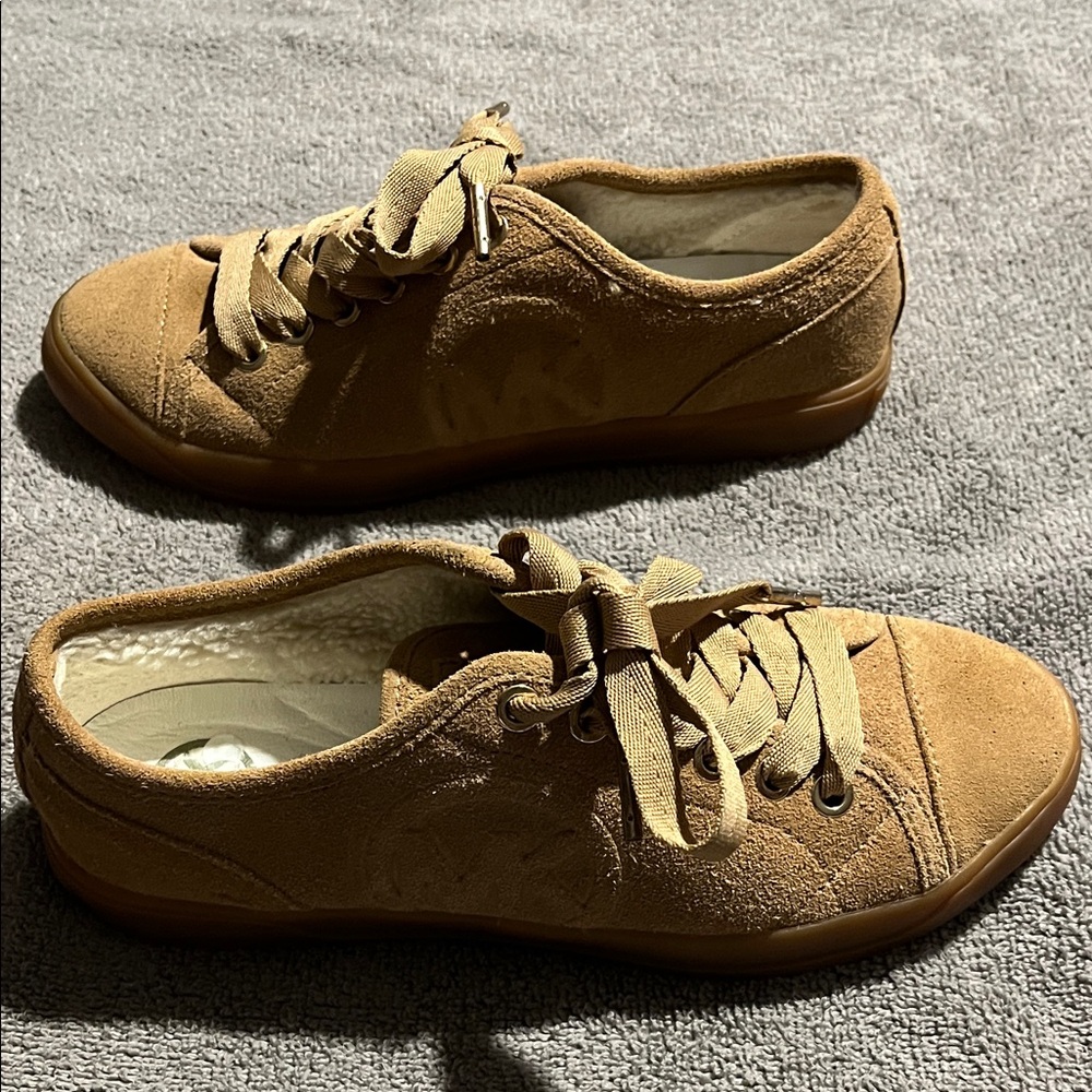Tan Suede Sneakers